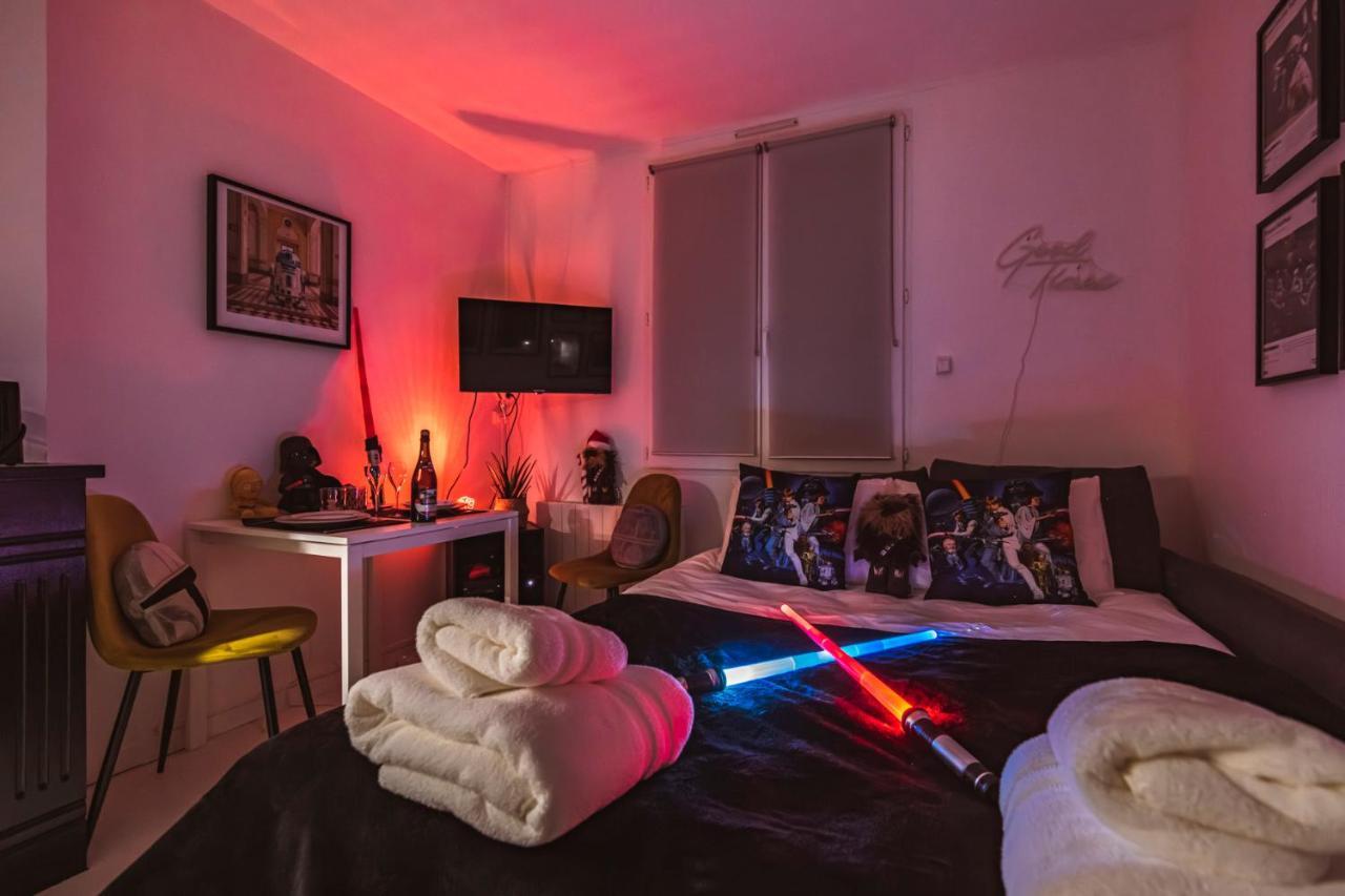 Explorereims - Studio Intergalactique Chic Proche Gare/Centre מראה חיצוני תמונה