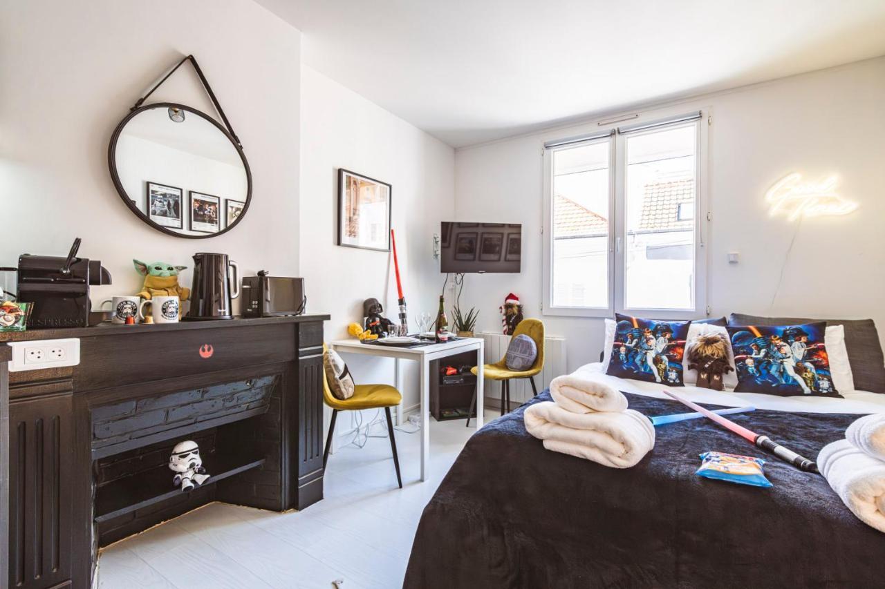 Explorereims - Studio Intergalactique Chic Proche Gare/Centre מראה חיצוני תמונה
